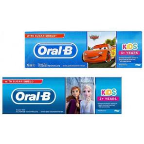 Oral-B Kids, pasta do zębów dla dzieci od 3 roku życia, 75 ml, KRÓTKA DATA - [27.06.2024] - zdjęcie produktu