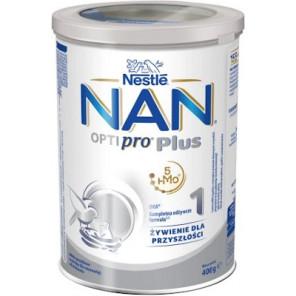 Nestle NAN Optipro Plus 1 5HMO, mleko początkowe dla niemowląt od urodzenia, 400 g - zdjęcie produktu