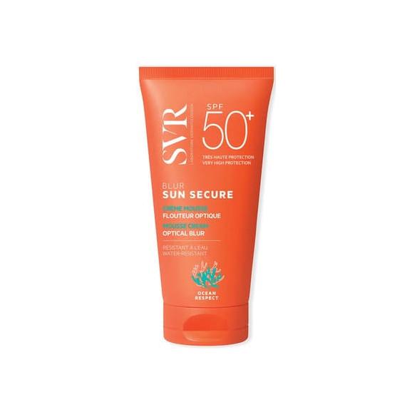 SVR Sun Secure Blur, krem ochronny, SPF 50+, 50 ml - zdjęcie produktu
