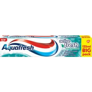 Aquafresh Active Fresh, pasta do zębów, 125 ml - zdjęcie produktu