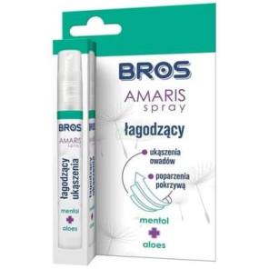 Bros Amaris, spray łagodzący ukąszenia, mentol+aloes, 9 ml - zdjęcie produktu