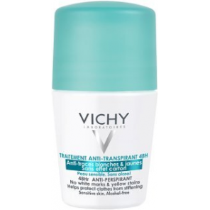 Vichy, antyperspirant w kulce przeciw śladom na ubraniach, 50 ml - zdjęcie produktu