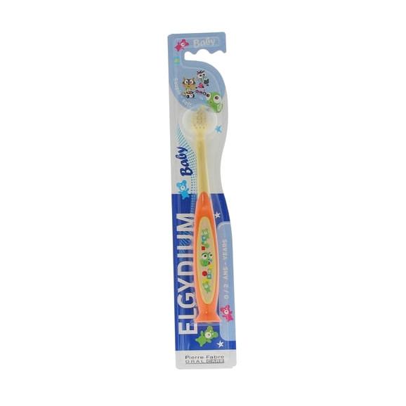 Elgydium Baby, szczoteczka do zębów dla dzieci 0-2 lat, 1 szt. Elgydium Baby, szczoteczka do zębów dla dzieci 0-2 lat, 1 szt. - zdjęcie produktu