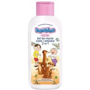 Bambino Dzieciaki, żel do mycia ciała i włosów 2w1, Bolek i Lolek i Surykatki, 400 ml - zdjęcie produktu