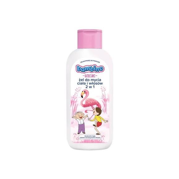 Bambino Dzieciaki, żel do mycia ciała i włosów 2w1, Bolek i Lolek i Flaming, 400 ml - zdjęcie produktu