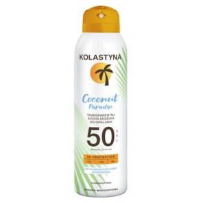 Kolastyna Coconut Paradise, sucha mgiełka do opalania, SPF 50, 150 ml - zdjęcie produktu