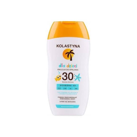 Kolastyna dla dzieci, emulsja do opalania, SPF 30, 125 ml - zdjęcie produktu