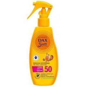 Dax Sun, ochronna emulsja do opalania dla dzieci i niemowląt w sprayu, SPF 50, 200 ml - zdjęcie produktu