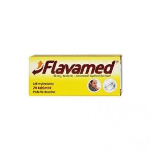 Flavamed 30 mg, tabletki, 20 szt., KRÓTKA DATA - [30.06.2024] - zdjęcie produktu