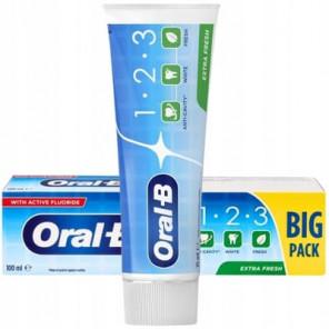 Oral-B Extra Fresh 1-2-3, pasta do zębów, 100 ml - zdjęcie produktu