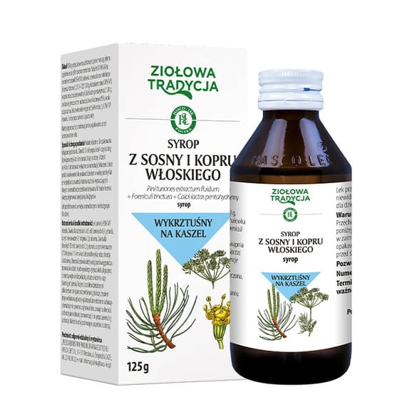 Syrop z sosny i kopru włoskiego ,125 g (Hasco) - zdjęcie produktu