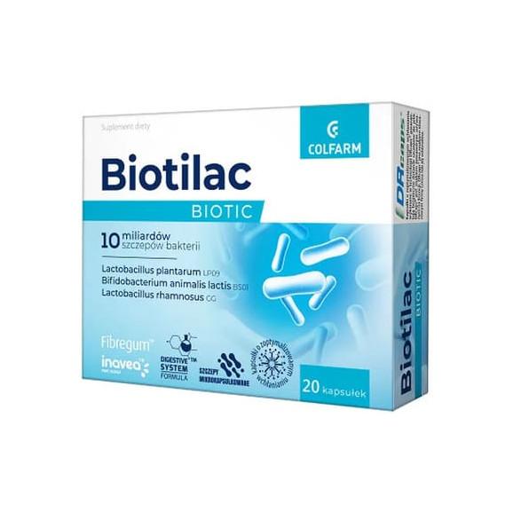 Colfarm Biotilac Biotic, kapsułki, 20 szt. - zdjęcie produktu