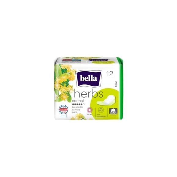 Bella Herbs Normal Tilia, podpaski higieniczne ze skrzydełkami, 12 szt. - zdjęcie produktu