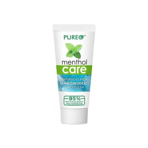 Pureo Menthol Care, krem chłodzący z mentolem, 100 g - zdjęcie produktu