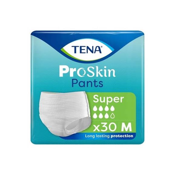 Tena Pants ProSkin Super, majtki chłonne, rozmiar M, 30 szt. Tena Pants ProSkin Super, majtki chłonne, rozmiar M, 30 szt. - zdjęcie produktu