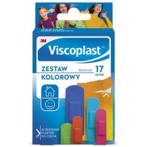 Viscoplast Zestaw Kolorowy, plastry z opatrunkiem, 17 szt. - zdjęcie produktu