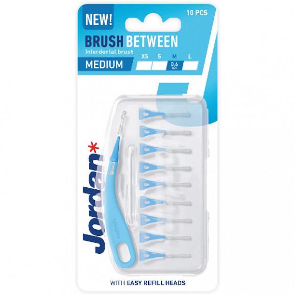 Jordan Brush Between, szczoteczki międzyzębowe XS, 10 szt. - zdjęcie produktu
