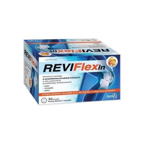 Nord Farm Reviflexin, smak pomarańczowy, saszetki, 30 szt. Nord Farm Reviflexin, smak pomarańczowy, saszetki, 30 szt. - zdjęcie produktu