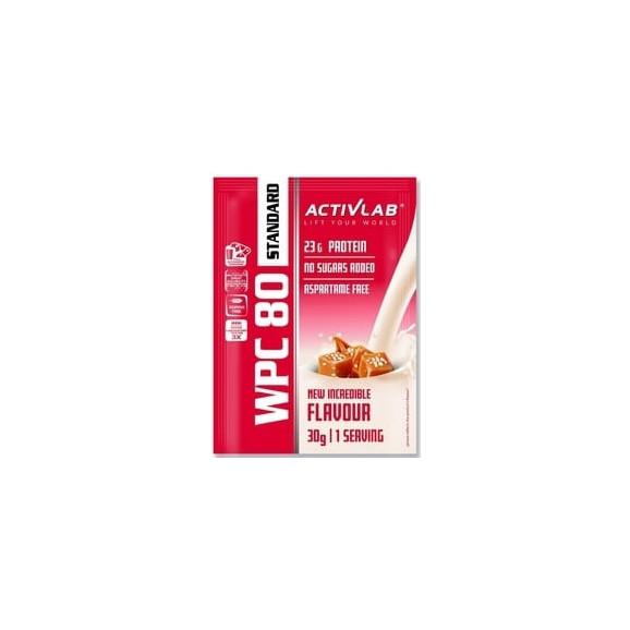 ActivLab WPC 80 Standard, odżywka białkowa, smak słony karmel, 30 g - zdjęcie produktu