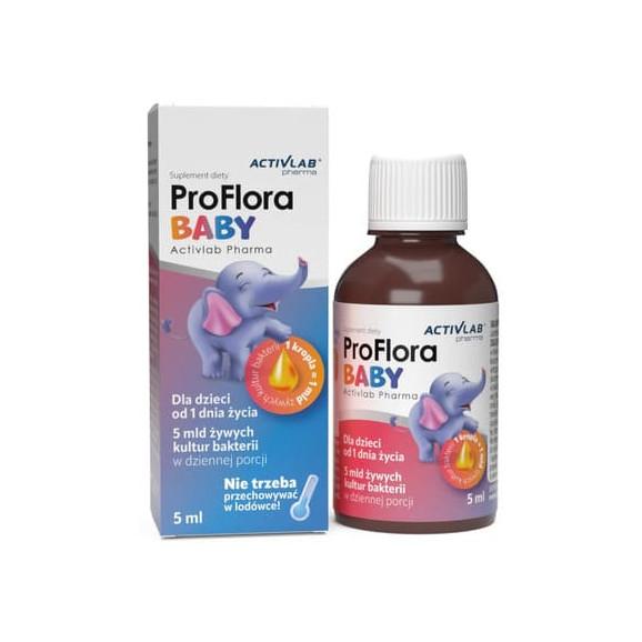 ActivLab Pharma ProFlora Baby, krople, 5 ml ActivLab Pharma ProFlora Baby, krople, 5 ml - zdjęcie produktu