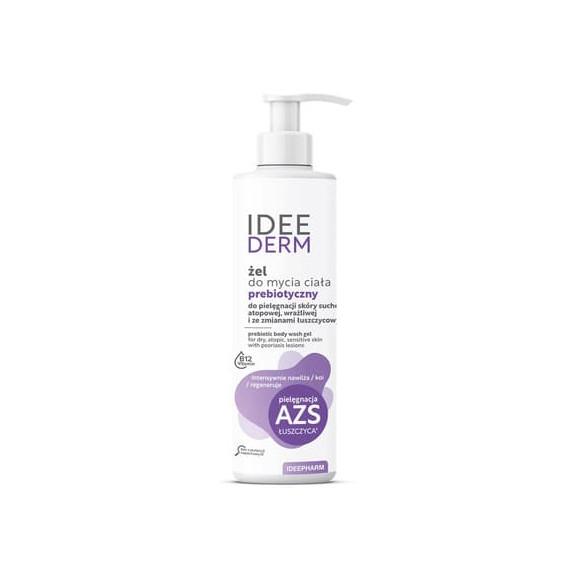 Idee Derm, prebiotyczny żel do mycia ciała, zmiany łuszczycowe i AZS, 400 ml - zdjęcie produktu
