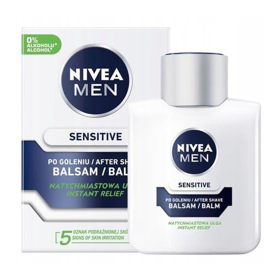 Nivea MEN Sensitive, balsam po goleniu, 100 ml Nivea MEN Sensitive, balsam po goleniu, 100 ml - zdjęcie produktu