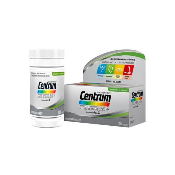 Centrum Silver 50+, tabletki, 100 szt. - zdjęcie produktu