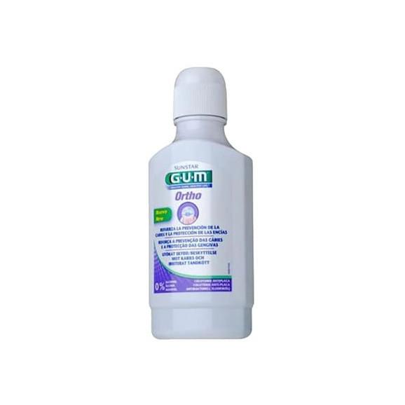 Sunstar Gum Ortho, płyn do płukania jamy ustnej, 300 ml Sunstar Gum Ortho, płyn do płukania jamy ustnej, 300 ml - zdjęcie produktu