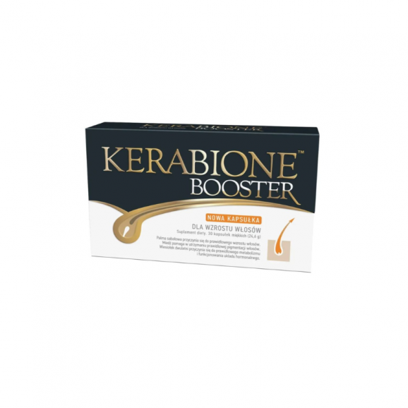 Kerabione Booster, kapsułki, 30 szt. Kerabione Booster, kapsułki, 30 szt. - zdjęcie produktu