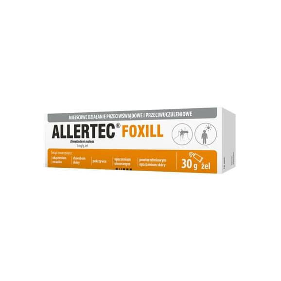 Allertec Foxill, 1 mg/g, żel, 30 g - zdjęcie produktu