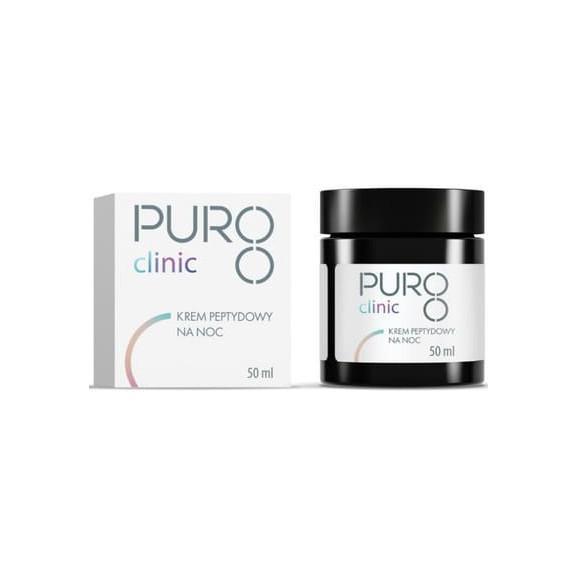 Puroo Clinic, krem na noc peptydowy, 50 ml - zdjęcie produktu