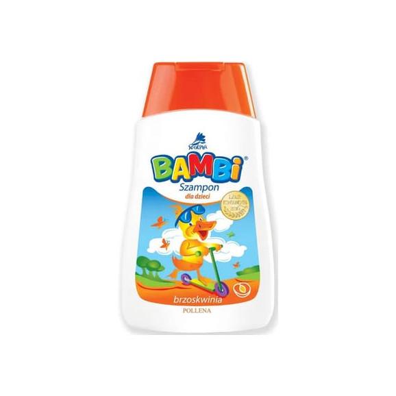 Bambi Brzoskwinia, szampon dla dzieci, 300 ml - zdjęcie produktu