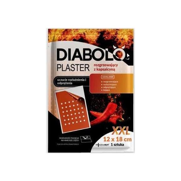 Diabolo, plaster rozgrzewający z kapsaicyną, 1 szt. - zdjęcie produktu