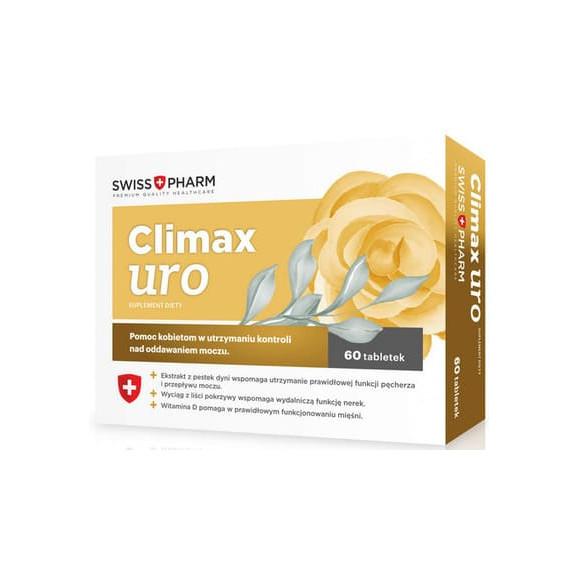 Swiss Pharm Climax Uro, tabletki, 60 szt. - zdjęcie produktu