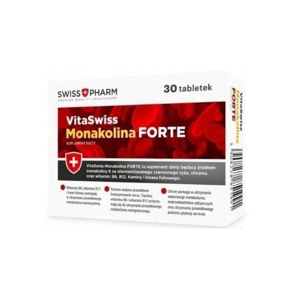 Swiss Pharm Witamina B12 Forte, kapsułki, 30 szt. Swiss Pharm Witamina B12 Forte, kapsułki, 30 szt. - zdjęcie produktu