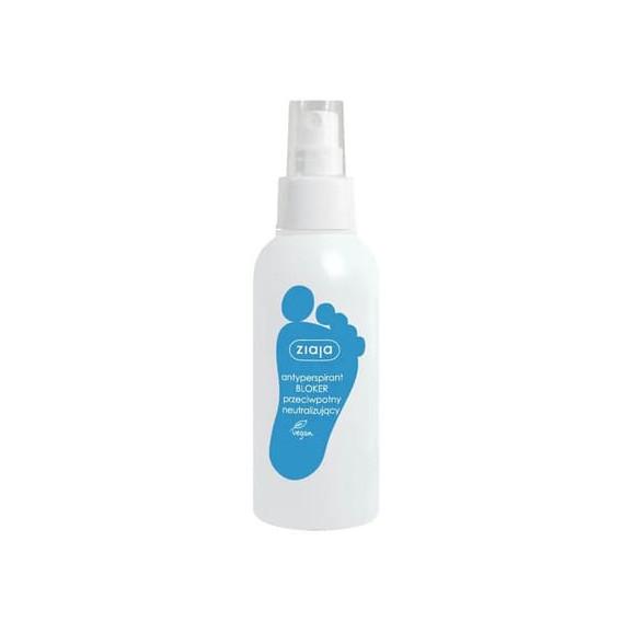 Ziaja Bloker, antyperspirant do stóp, 100 ml Ziaja Bloker, antyperspirant do stóp, 100 ml - zdjęcie produktu