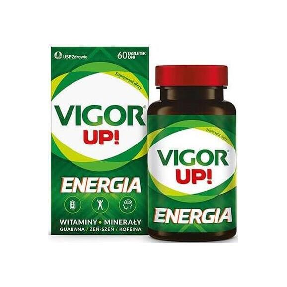 Vigor Up Energia, tabletki, 60 szt. - zdjęcie produktu
