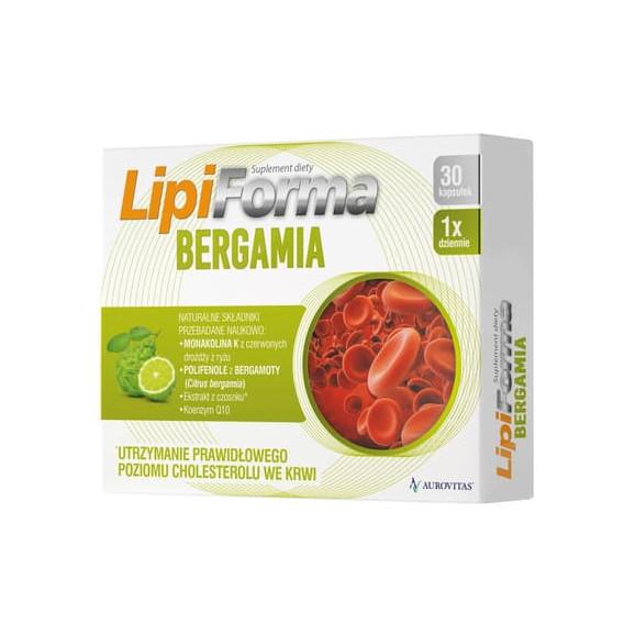 LipiForma Bergamia, kapsułki, 30 szt. LipiForma Bergamia, kapsułki, 30 szt. - zdjęcie produktu