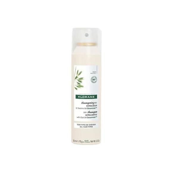 Klorane, szampon suchy z mleczkiem z owsa, 150 ml - zdjęcie produktu