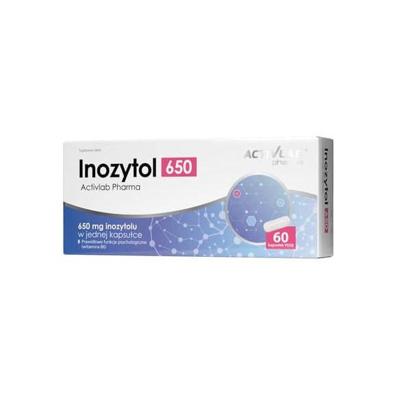 ActivLab Pharma Inozytol 650, kapsułki, 60 szt. - zdjęcie produktu