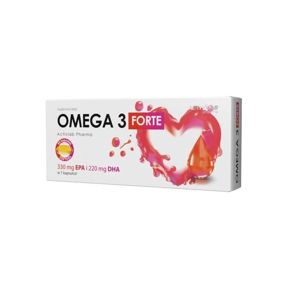 ActivLab Omega 3 Forte, kapsułki, 60 szt. - zdjęcie produktu