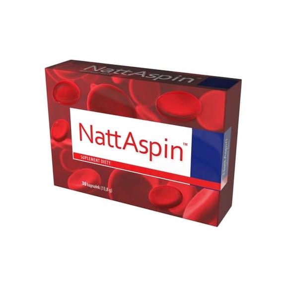NattAspin, kapsułki, 30 szt. - zdjęcie produktu