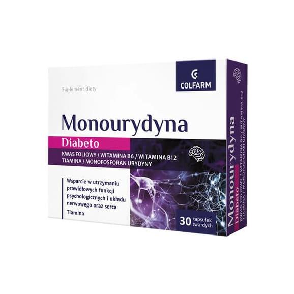 Colfarm Monourydyna Diabeto, kapsułki, 30 szt. - zdjęcie produktu
