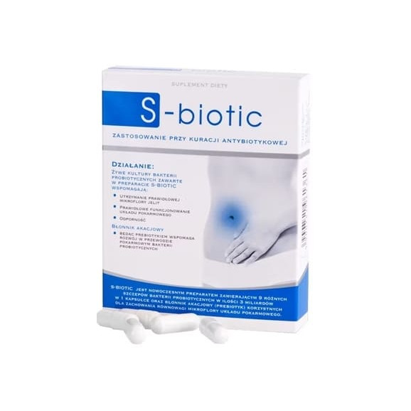 S-biotic, kapsułki, 15 szt. - zdjęcie produktu
