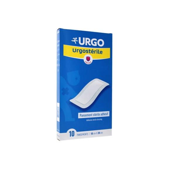 Urgo Urgosterile, opatrunek sterylny, samoprzylepny, 10 cm x 20 cm, 10 szt. Urgo Urgosterile, opatrunek sterylny, samoprzylepny, 10 cm x 20 cm, 10 szt. - zdjęcie produktu