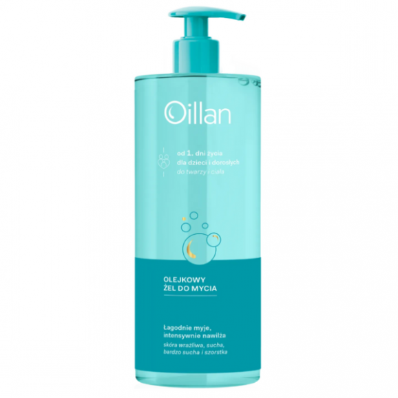 Oillan, olejkowy żel do mycia, 400 ml Oillan, olejkowy żel do mycia, 400 ml - zdjęcie produktu