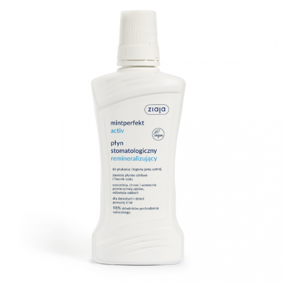 Ziaja płyn stomatologiczny, Activ reminalizujący, 500 ml - zdjęcie produktu