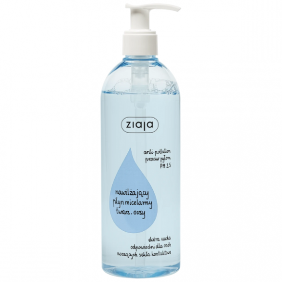 Ziaja, nawilżający płyn micelarny, 390 ml - zdjęcie produktu