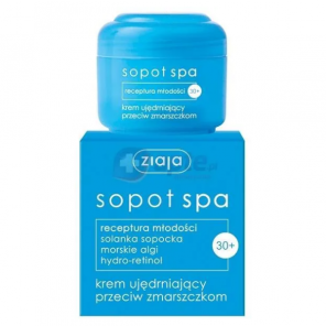 Ziaja Sopot Spa Ujędrniający krem przeciw zmarszczkom 30+, 50 ml - zdjęcie produktu