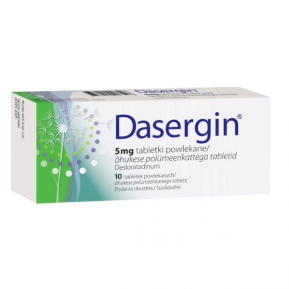 Dasergin 5 mg, tabletki, 10 szt. - zdjęcie produktu